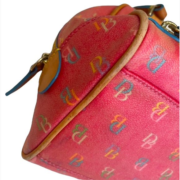 Dooney & Bourke Small Shoulder Bag, Pink&Blue - Picture 8 of 15